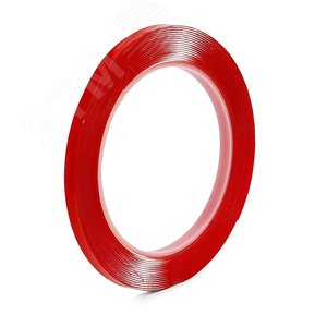 Изображение товара Лента двухсторонняя клейкая на акриловой основе 6 мм- 5 м (шт)