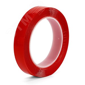 Изображение товара Лента двухсторонняя клейкая на акриловой основе 12 мм- 5 м (шт)