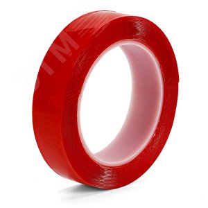 Изображение товара Лента двухсторонняя клейкая на акриловой основе 25 мм- 5 м (шт)