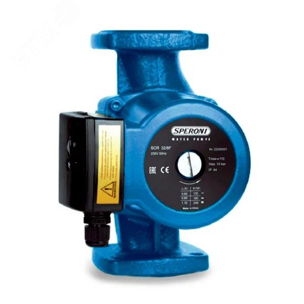 Изображение товара Насос циркуляционный SCR 40/12F-250 SPERONI 220V для систем отопления и охлаждения