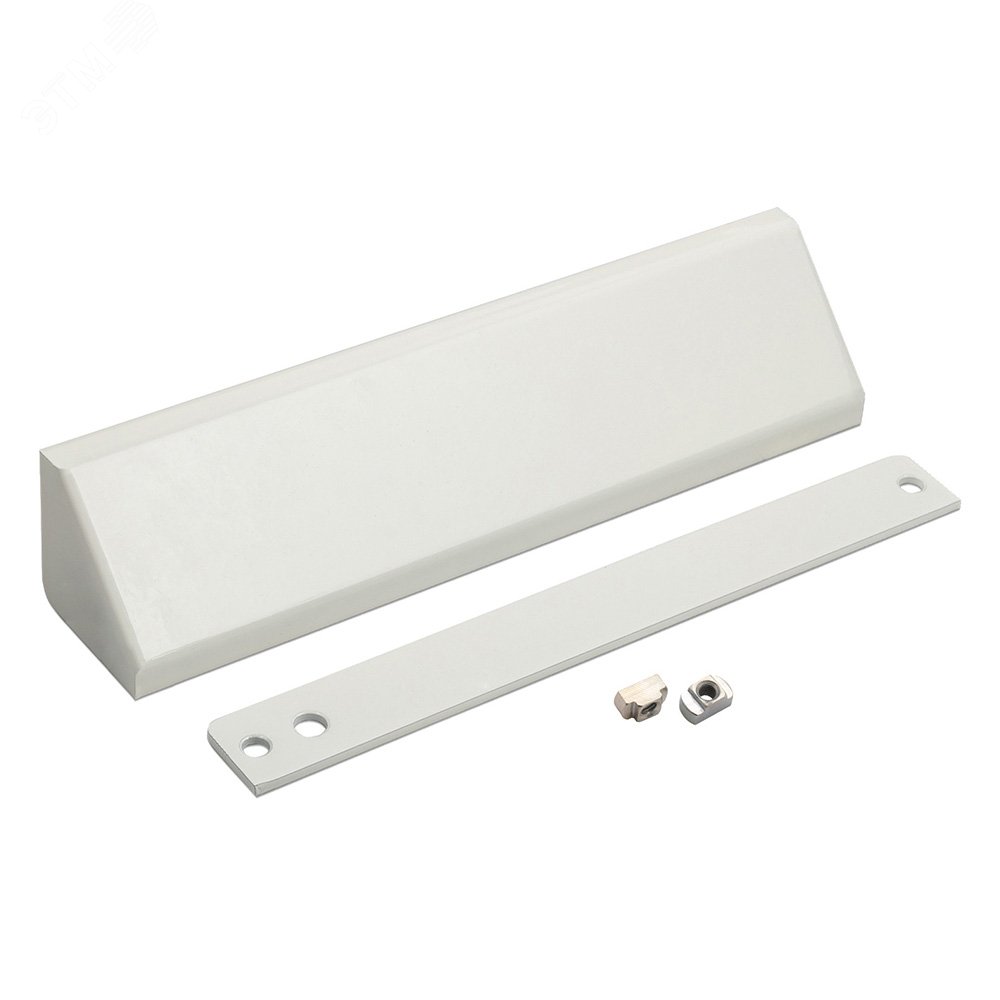 Изображение товара Комплект монтажный МК 400 для крепления замка ALM-400P белый