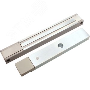 Изображение товара Замок электромагнитный ALM-200P-12V, усилие удержания якоря 180 – 200 кгс, с датчиком состояния двери, серый (шт)