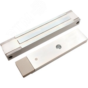 Изображение товара Замок электромагнитный ALM-400P-12V, усилие удержания якоря 380 – 400 кгс, с датчиком состояния двери, серый (шт)