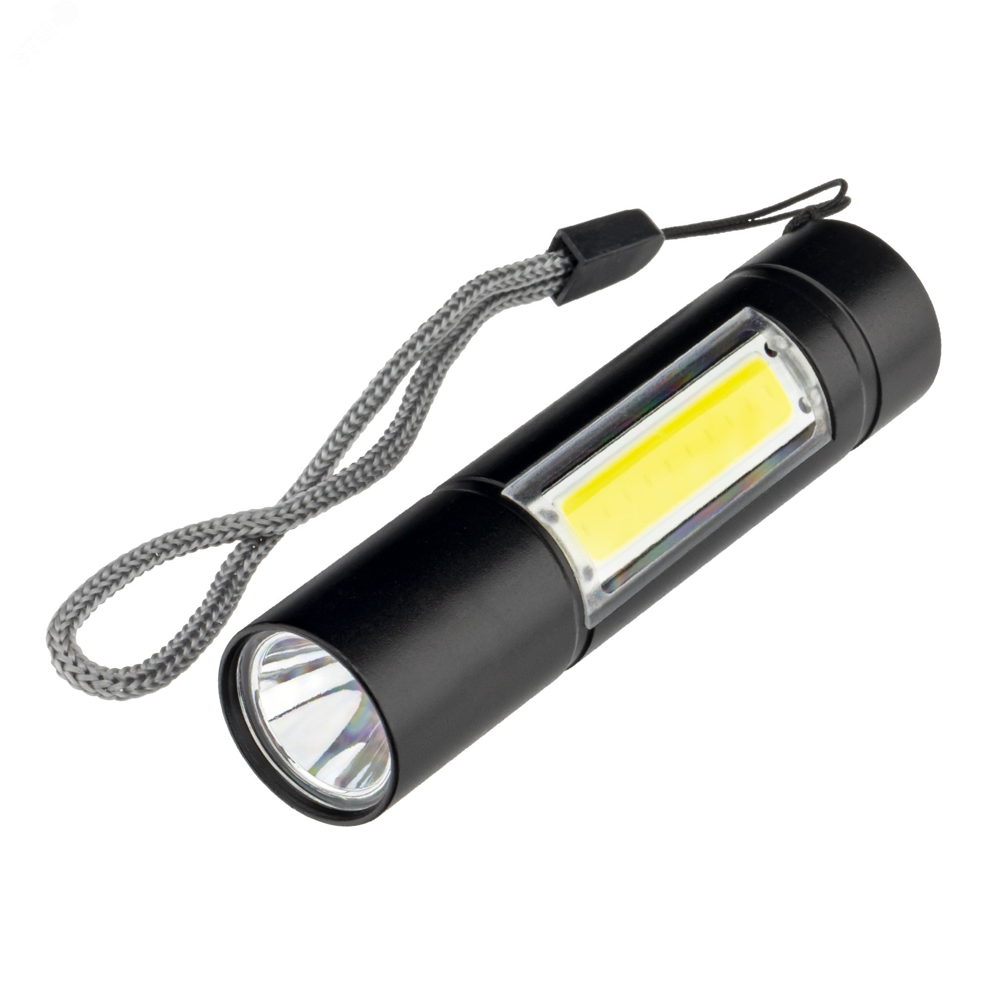 Изображение товара Аккумуляторный фонарь 2 в 1 RITTER 29125 1 с LED и COB диодом