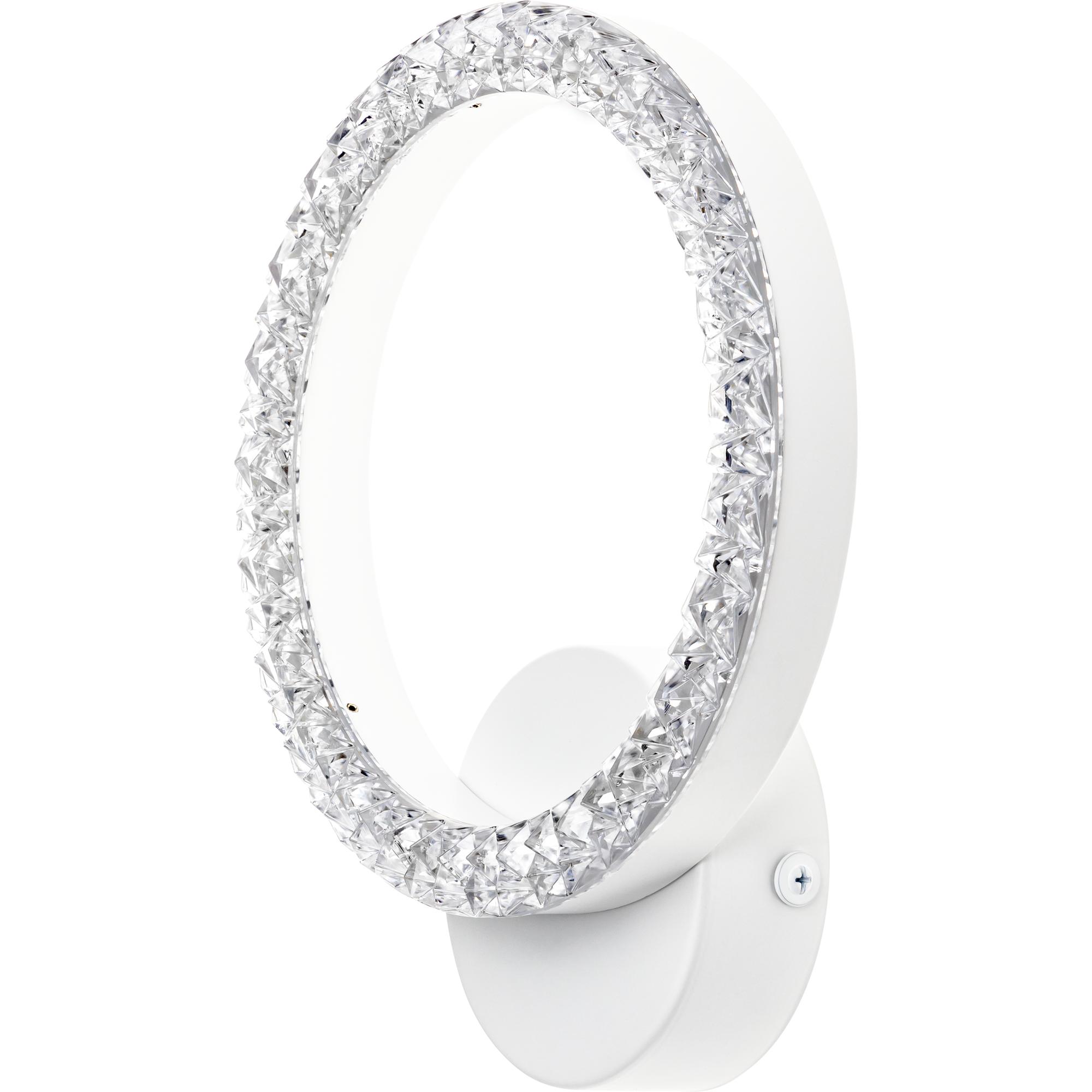 Светильник настенный светодиодный бра, LUCIDO, 200x65x235мм, 16Вт, 6м, белый