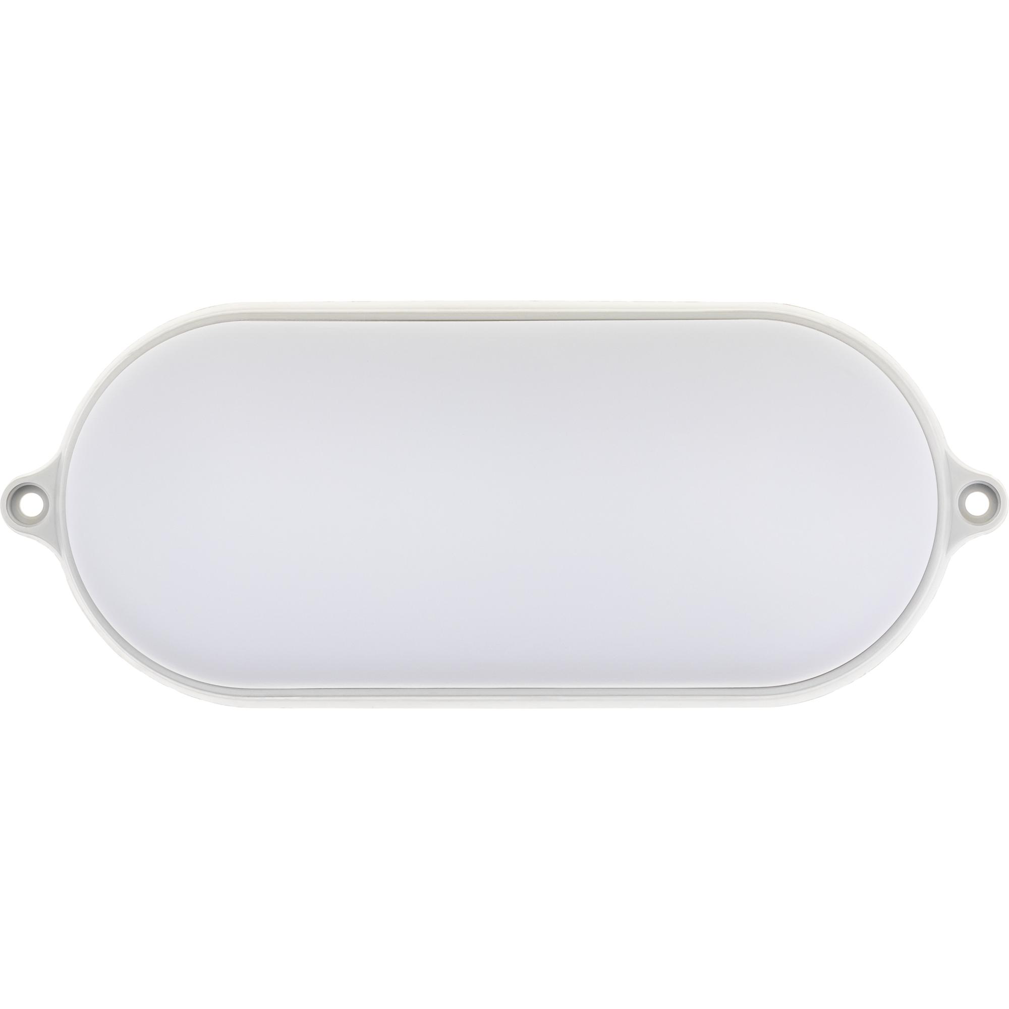 Светильник накладной, светодиодный, влагозащищенный, OVAL, 158х65х41мм, 12Вт, 4000К, 1020Лм, IP65