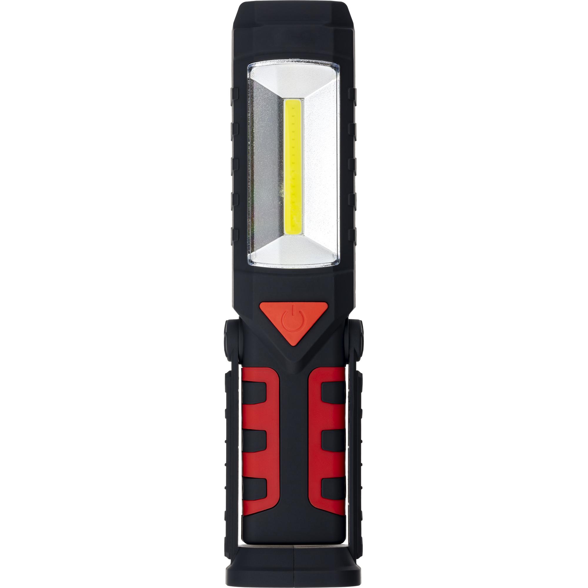 Фонарь ручной, аккумуляторныйуляторный, поворотный механизм, встроенный магнит, функция Powerbank, 3 режима работы, 5Вт+1Вт, Li-Ion 2000 мАч, IP44