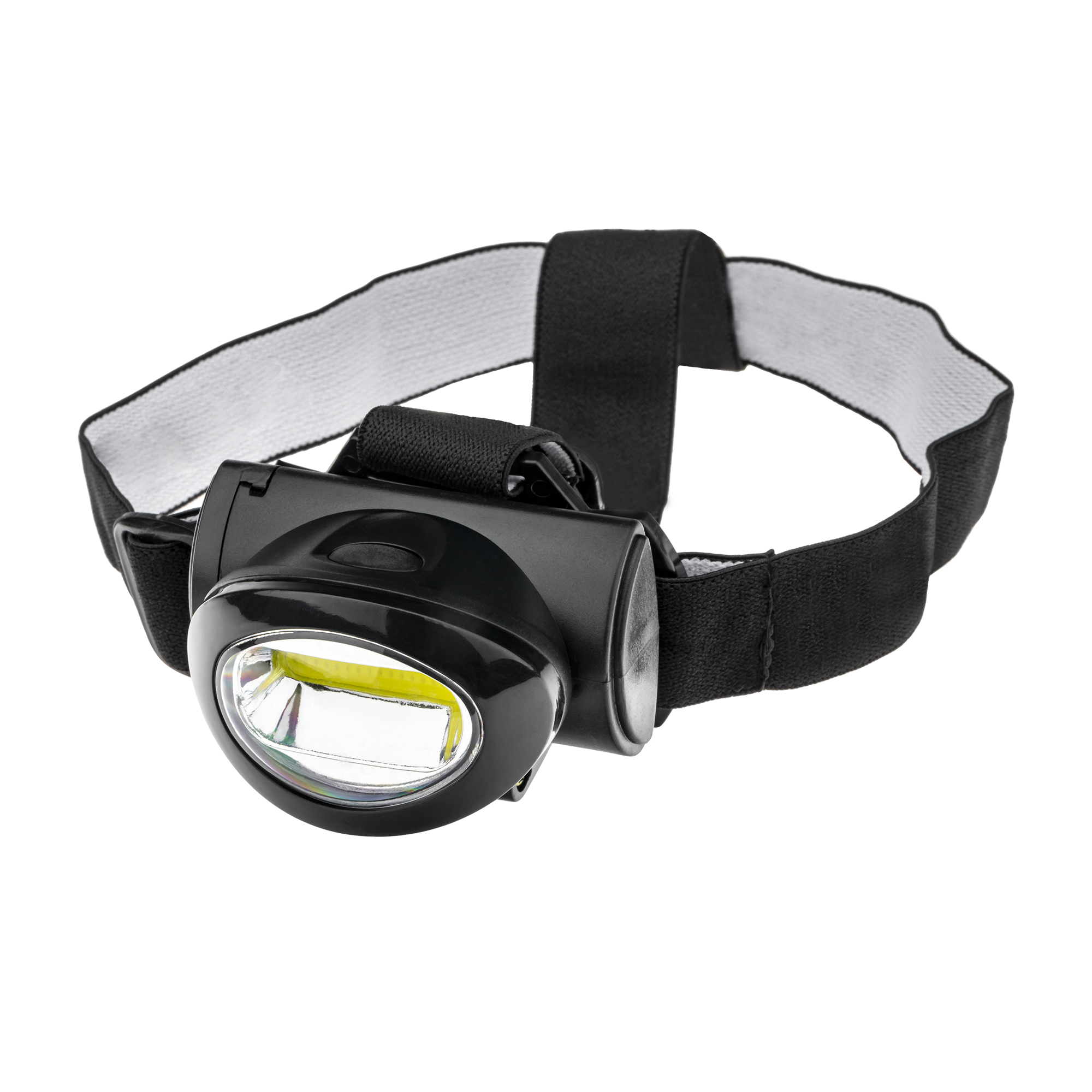 Фонарь налобный, на батарейках, регулируемый ремень, 5Вт, 3хААА