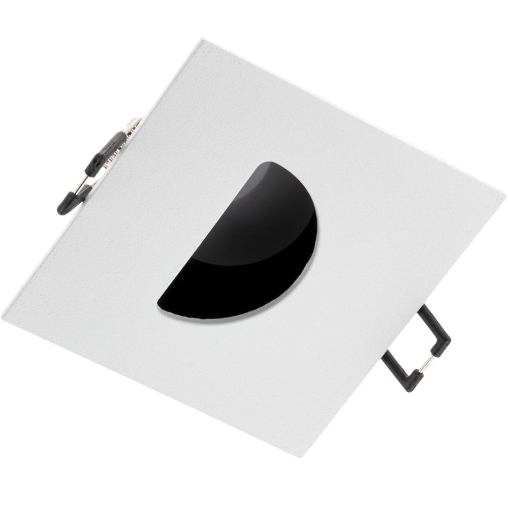 Светильник встраиваемый, ARTIN, квадрат, 87х87х38мм, монтажное отверстие 75х75мм, GU5.3, алюминий, белый, 51433 6, Ritter