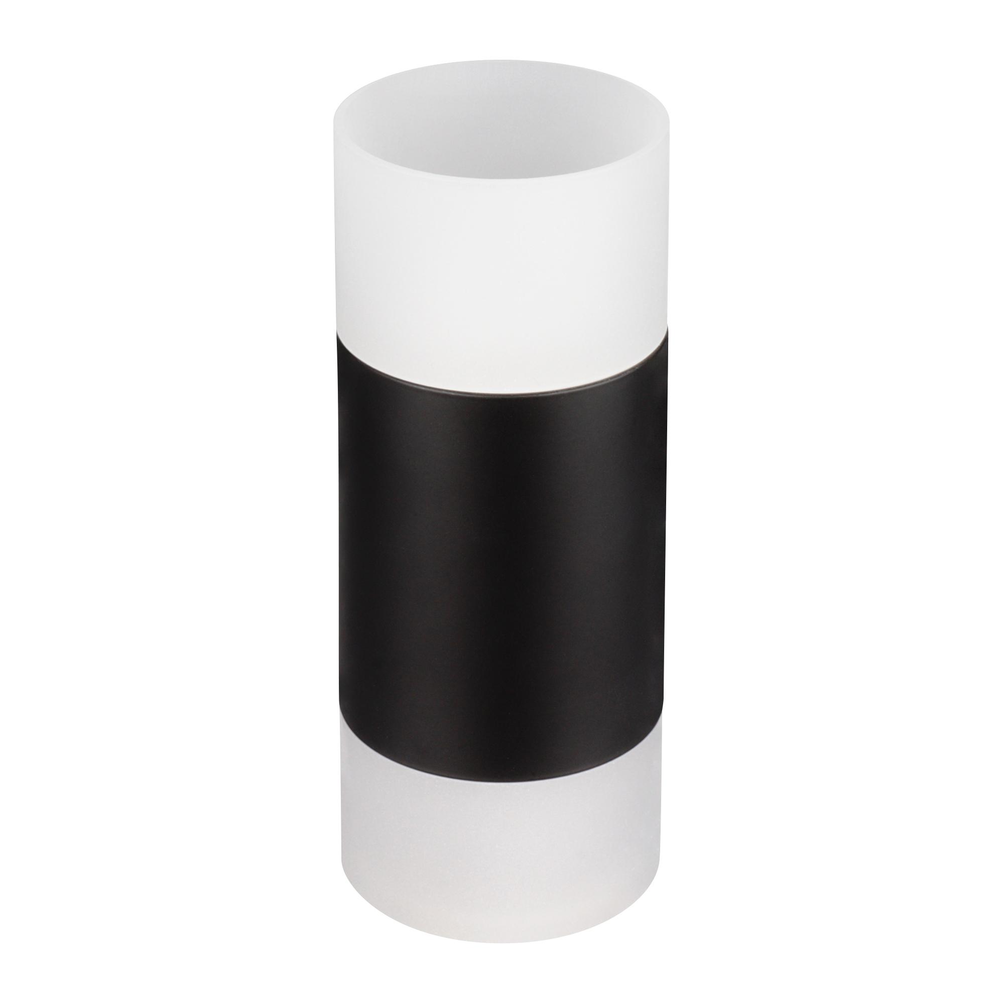 Светильник накладной светодиодный, KASSEL цилиндр, диаметр 65х170мм, LED 10Вт, 750Лм, 4000К, алюминий, черный