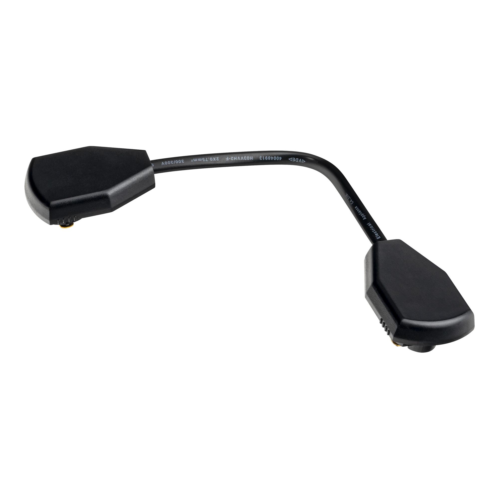 Коннектор трековый, для соединения шинопровода, гибкий, узкий, ARTLINE, пластик/медь, черный