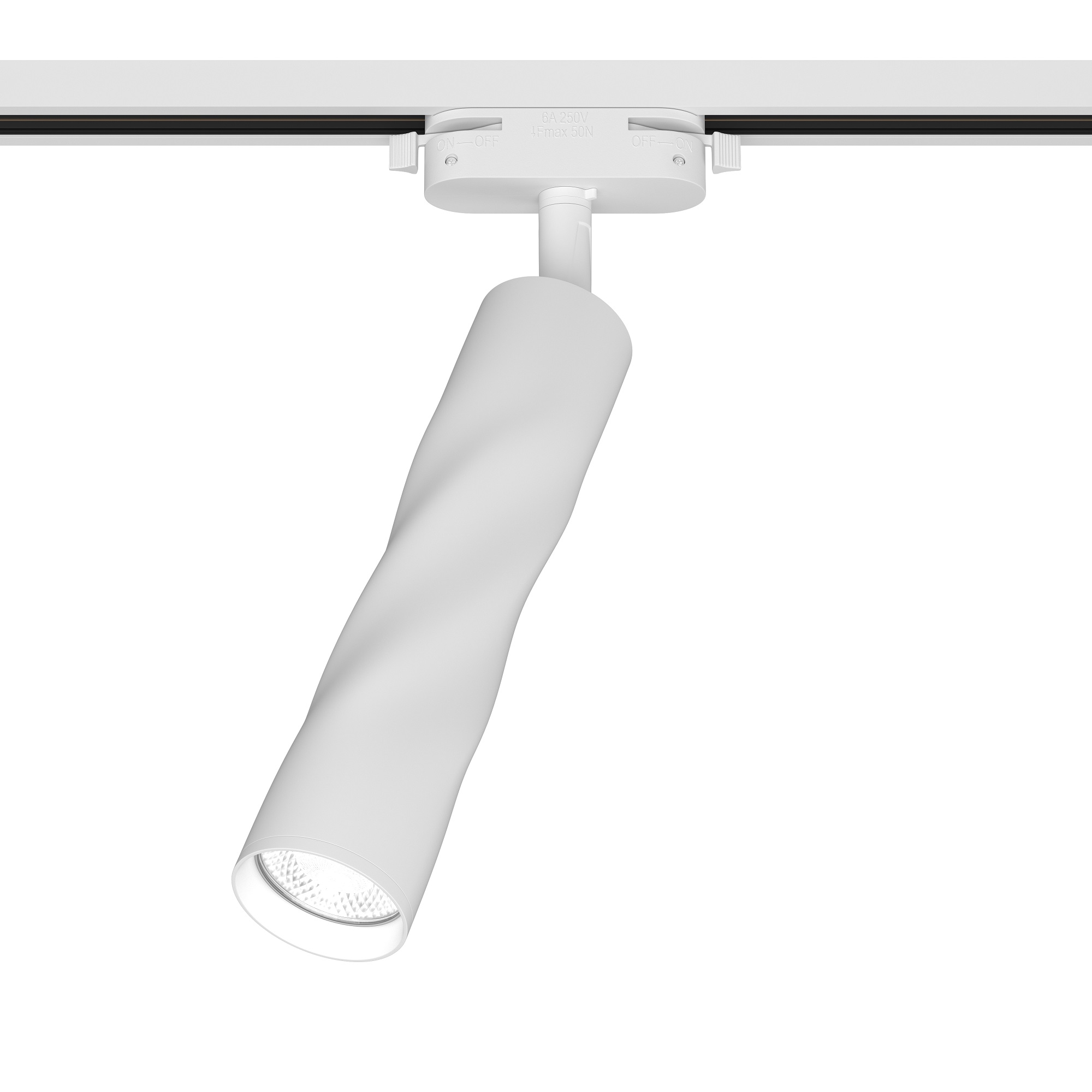 Светильник трековый, поворотный, светодиодный, ARTLINE, цилиндр, 55х55х200, 10 Вт, 800Лм, 4000К, 230В, алюминий, 5,3м, белый