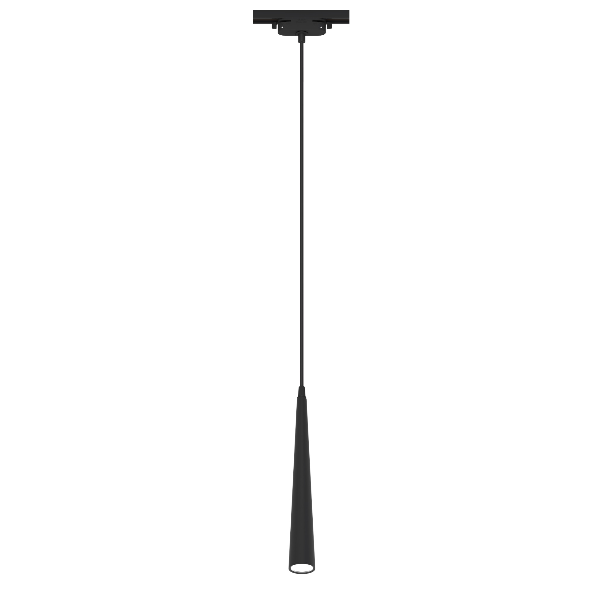 Светильник трековый, подвесной, светодиодный, ARTLINE, конус, 40х40х300мм, 12Вт, 960Лм, 4000К, 230В, алюминий, 6.4м кв, черный