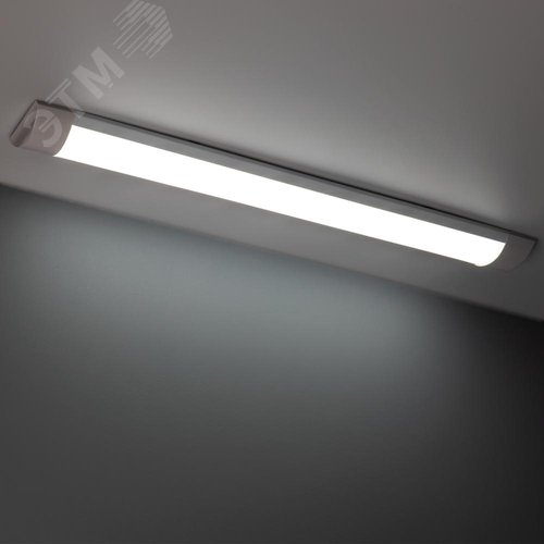 Светильник накладной, для офиса, светодиодный, SPO118 Line, 600х75х26мм, 18Вт, 6500К, 1530Лм, IP20 - фото 5