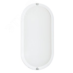 Светильник накладной, светодиодный, влагозащищенный, OVAL, 158х65х41 мм, 8 Вт, 4000К, 680 Лм, IP65 - фото 1