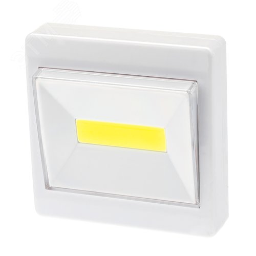 Фонарь-подсветка, настенный, на батарейках, PUSHLIGHT, самоклеящийся, замена батареек без отклеивания, диодный, 3Вт, 3хААА - фото 5