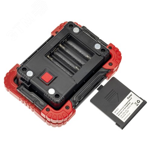 Фонарь прожекторный, на батарейках, ручка для переноски, крепление на магнитах, 7Вт, 490Лм, IP65, 29130 5, Ritter - фото 5