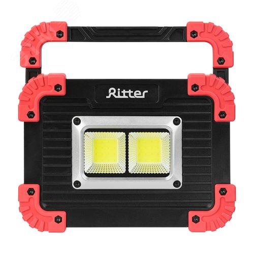 Фонарь прожекторный, аккумуляторный, три режима работы, функция Powerbank, 11Вт, 1100Лм, IP20, 29131 2, Ritter - фото 3
