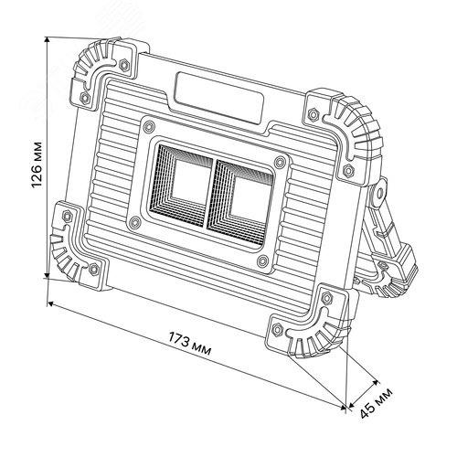 Фонарь прожекторный, аккумуляторный, три режима работы, функция Powerbank, 11Вт, 1100Лм, IP20, 29131 2, Ritter - фото 11