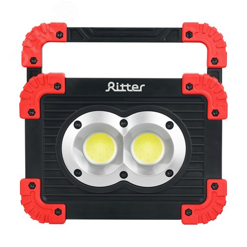 Фонарь прожекторный, аккумуляторный, три режима работы, функция Powerbank, 11Вт, 1100Лм, IP65, 29132 9, Ritter - фото 3
