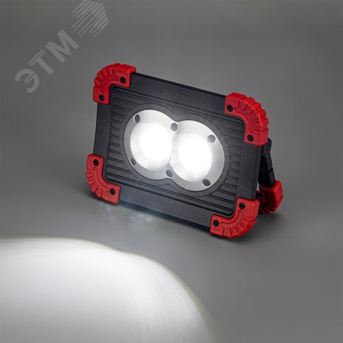 Фонарь прожекторный, аккумуляторный, три режима работы, функция Powerbank, 11Вт, 1100Лм, IP65, 29132 9, Ritter - фото 8