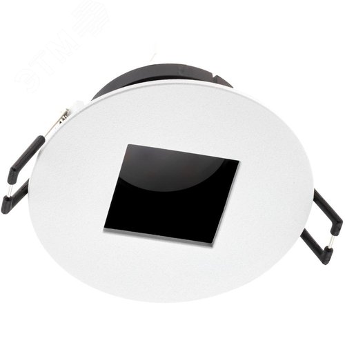 Светильник встраиваемый, ARTIN, круг, 87х87х35мм, монтажное отверстие 75х75мм, GU5.3, алюминий, белый, 51431 2, Ritter - фото 1