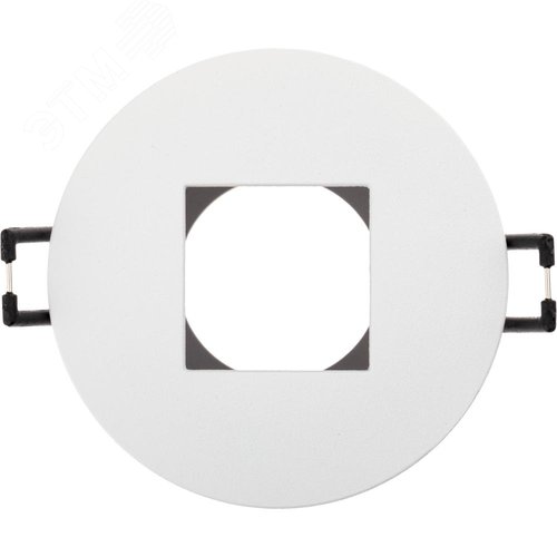 Светильник встраиваемый, ARTIN, круг, 87х87х35мм, монтажное отверстие 75х75мм, GU5.3, алюминий, белый, 51431 2, Ritter - фото 3