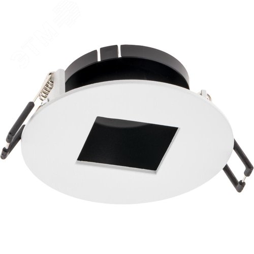 Светильник встраиваемый, ARTIN, круг, 87х87х35мм, монтажное отверстие 75х75мм, GU5.3, алюминий, белый, 51431 2, Ritter - фото 4