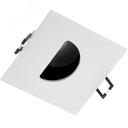 Светильник встраиваемый, ARTIN, квадрат, 87х87х38мм, монтажное отверстие 75х75мм, GU5.3, алюминий, белый, 51433 6, Ritter - фото 1