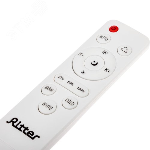 Люстра потолочная светодиодная диммируемая, SCANDIA, с ДУ, 3 режима, 520х520х170мм, 45Вт, 2700К/4200К/6400К, 17м, серый/дерево - фото 7