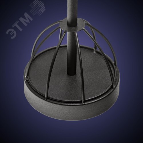 Люстра потолочная светодиодная диммируемая, MATTINO, с ДУ, 3 режима, 480х430х380мм, 48Вт, 2700К/4200К/6400К, 16м, черный - фото 7