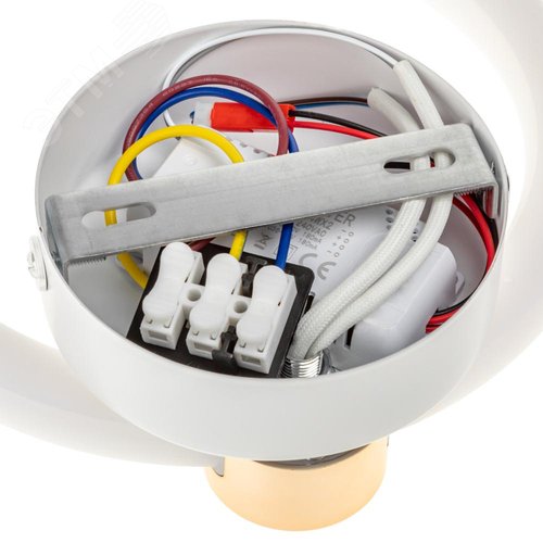 Светильник настенный светодиодный бра, OTTIMO, 200x75x190, 20Вт, 2700K/4200K/6400K, 9м, белый/золото - фото 7