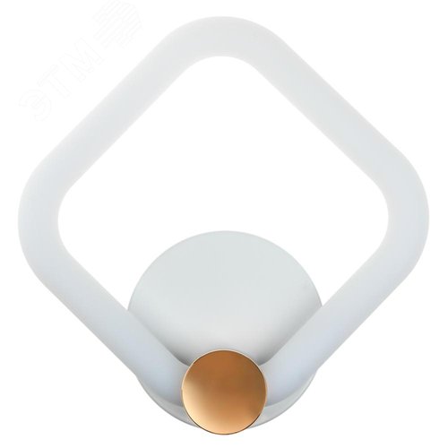 Светильник настенный светодиодный бра, OTTIMO, 200х80х210, 20Вт, 9м, белый/золото - фото 2