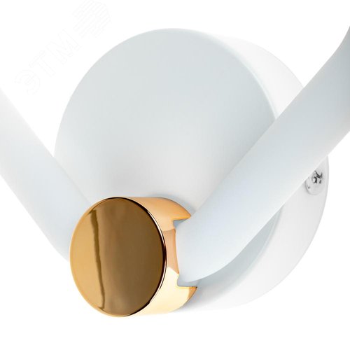 Светильник настенный светодиодный бра, OTTIMO, 200х80х210, 20Вт, 9м, белый/золото - фото 3