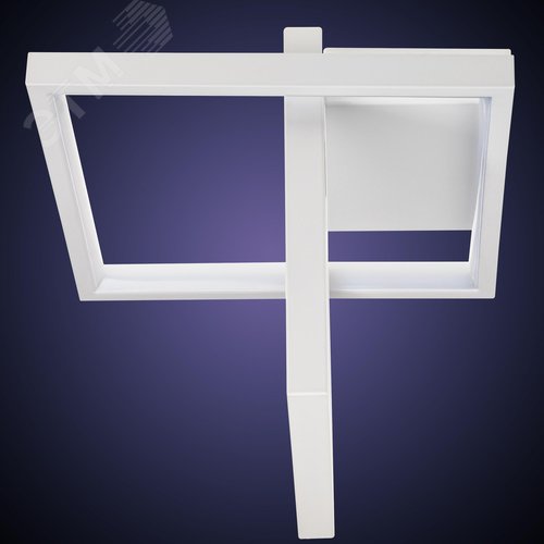 Люстра потолочная светодиодная, FALENA, 3 режима, 250x250x215мм, 24Вт, 2700K/4200K/6400K, 9м, белый - фото 5