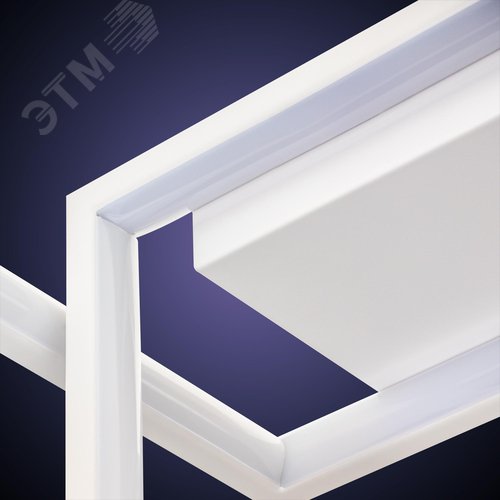 Люстра потолочная светодиодная, FALENA, 3 режима, 250x250x215мм, 24Вт, 2700K/4200K/6400K, 9м, белый - фото 6