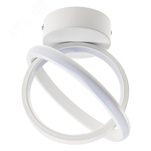 Люстра потолочная светодиодная, FALENA, 3 режима, 220x220x180мм, 24Вт, 2700K/4000K/6400K, 9м, белый - фото 1