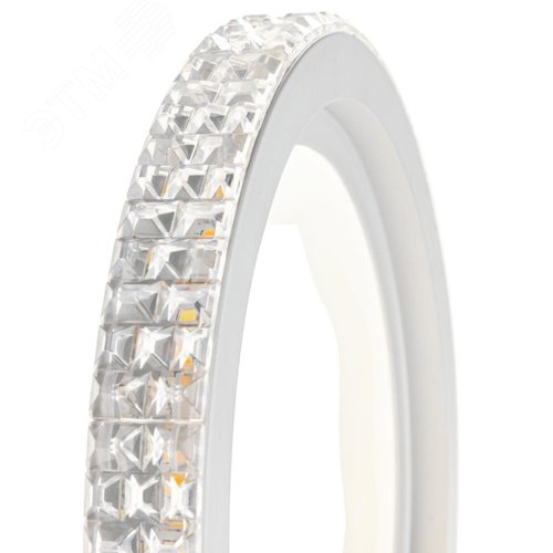 Светильник настенный светодиодный бра, LUCIDO, 195x55x230мм, 24Вт, 9м, белый - фото 4