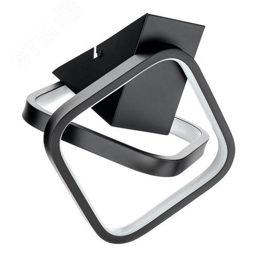 Люстра потолочная светодиодная, FALENA, 3 режима, 220x200x225мм, 30Вт, 2700K/4200K/6400K, 6м, черный - фото 1