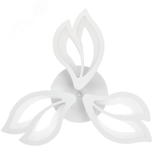 Люстра потолочная светодиодная диммируемая, LEGAN E, 3 режима, 500х475х85 мм, 48 Вт, 2700 K / 4200 K / 6400 K, 22 м, белый - фото 2