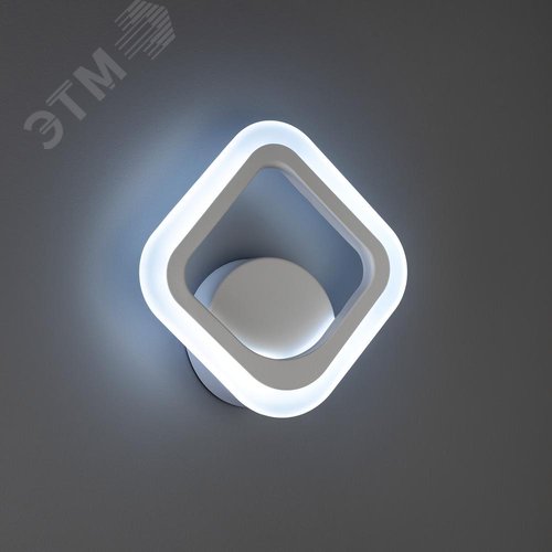 Светильник настенный светодиодный бра, PALERMO, 200x200x45мм, 15Вт, 5м, белый - фото 5