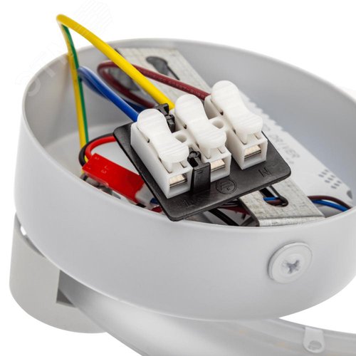 Светильник настенный светодиодный бра, ROLO, 3 режима, 180x185x55мм, 15Вт, 2700К/4200К/6400К, 5м, белый - фото 6