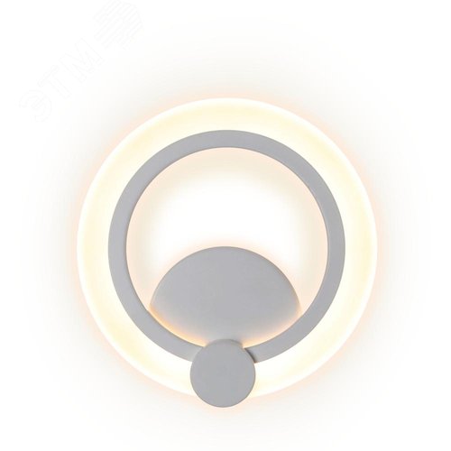 Светильник настенный светодиодный бра, ROLO, 3 режима, 180x185x55мм, 15Вт, 2700К/4200К/6400К, 5м, белый - фото 2