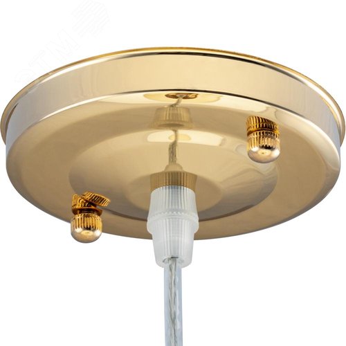 Люстра подвесная, FORLI, 180х180х900мм, E27, металл, золото - фото 3