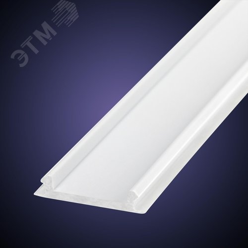 Крышка защитная для шинопровода, ARTLINE, 1м, пластик, белый - фото 3