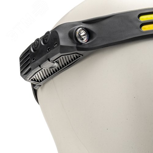 Фонарь налобный, аккумуляторный, LED COB, гибкая панель, боковой фонарь, регулируемый ремень, датчик движения, 5 режимов работы, 7Вт+3Вт, 1200 мАч, 600Лм, IP44 - фото 4