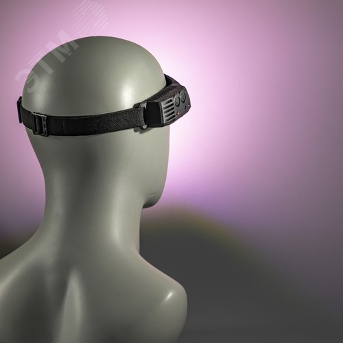 Фонарь налобный, аккумуляторный, LED COB, гибкая панель, боковой фонарь, регулируемый ремень, датчик движения, 5 режимов работы, 7Вт+3Вт, 1200 мАч, 600Лм, IP44 - фото 15