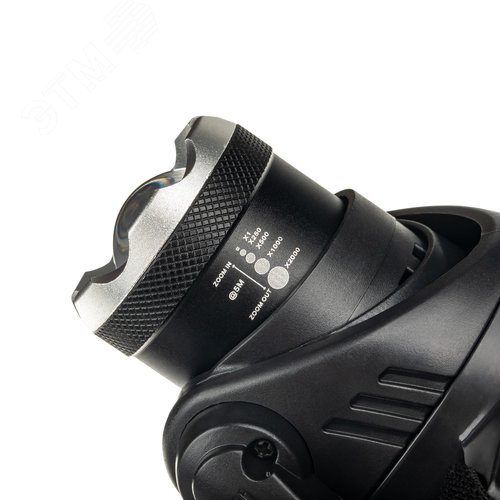 Фонарь налобный, аккумуляторный, LED, регулируемый ремень, 3 режима работы, 10Вт, 1200 мАч, 200Лм, IP44 - фото 4