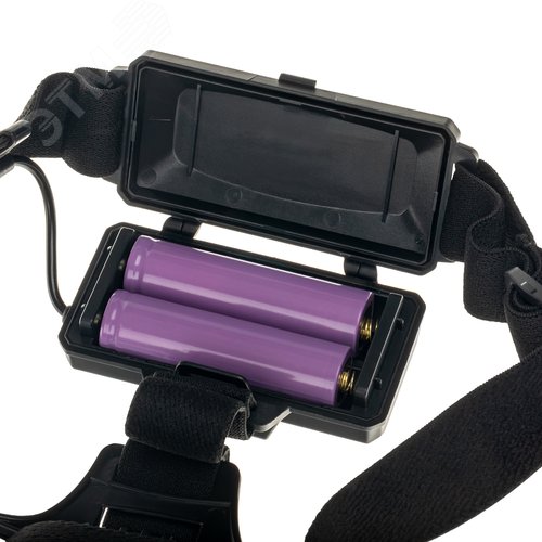 Фонарь налобный, аккумуляторный, LED, регулируемый ремень, 3 режима работы, 10Вт, 1200 мАч, 200Лм, IP44 - фото 6