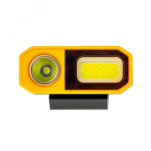 Фонарь налобный, аккумуляторный, LED, регулируемый ремень, крепление на кепку, датчик движения, 5 режимов работы, 5Вт+5Вт, 1200 мАч, 300Лм, IP44 - фото 4